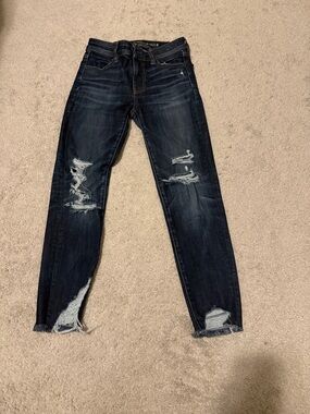 American Eagle Outfitters Hi Rise Jegging Crop
